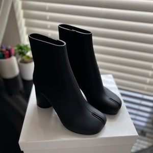 ❗️SOLD on Depop❗️NWT Maison Margiela Rubber Tabi Ankle Boot - Black 38.0